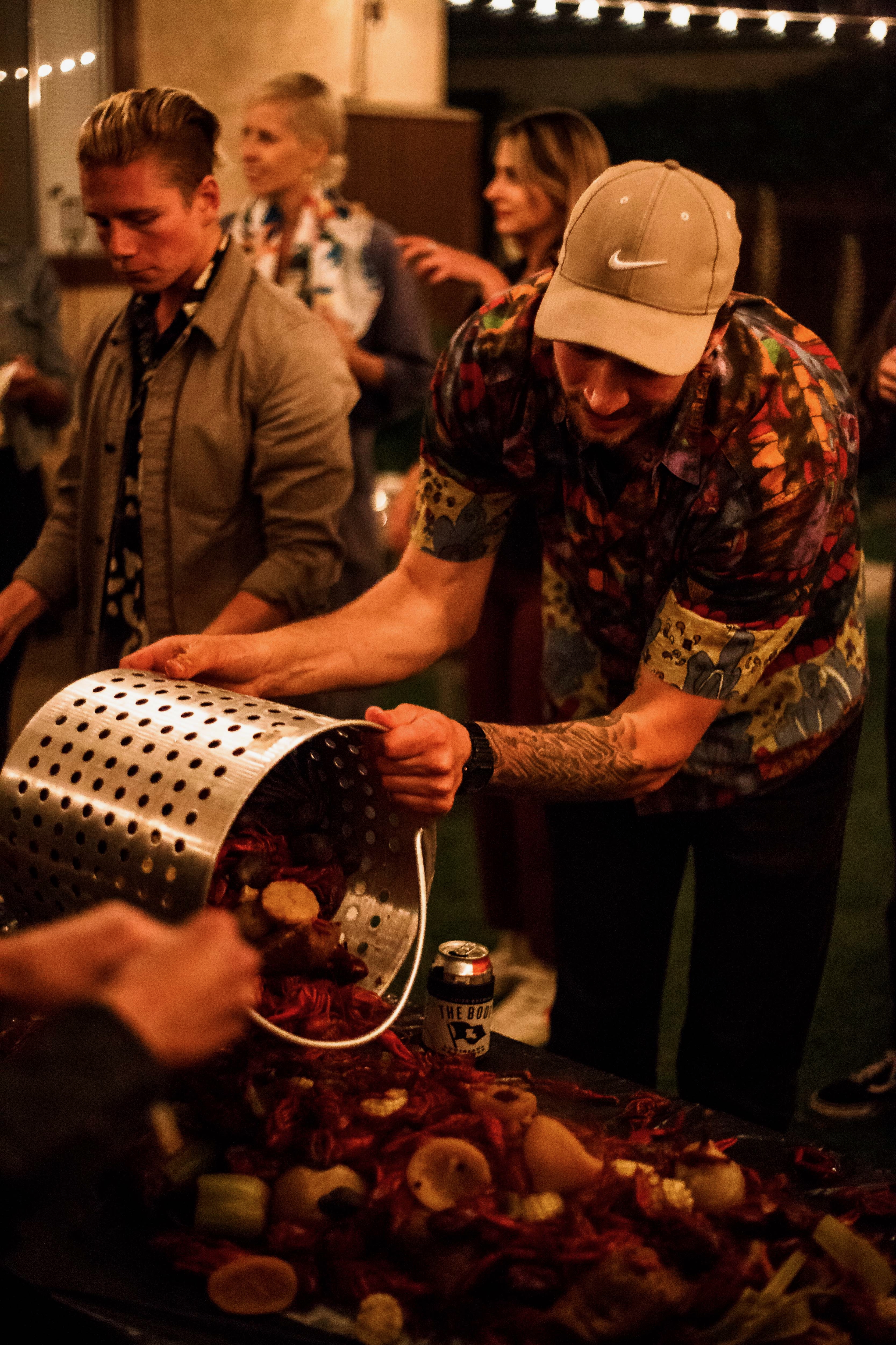 Southern Pacific Brewing San Francisco crawfish boil — Second Line Pleasure Club